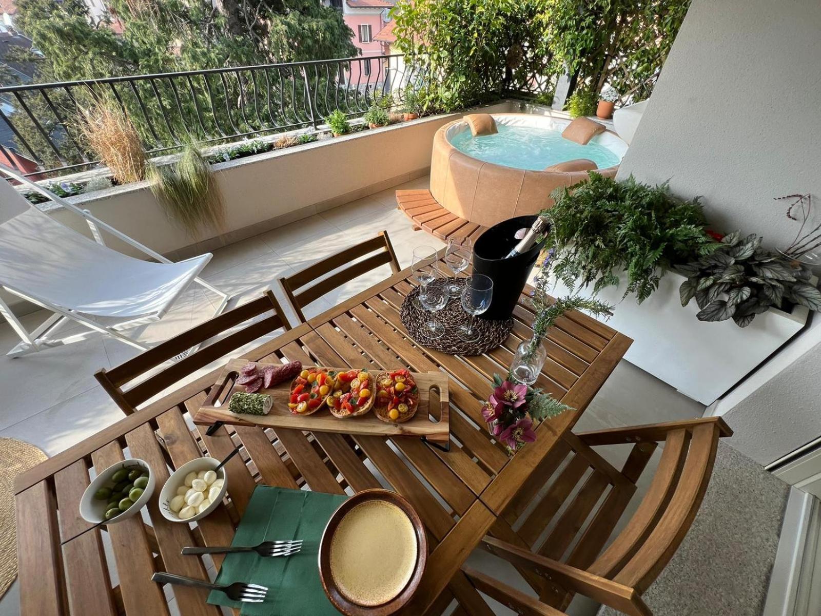 La Bollicina Boutique Apartment And Spa Verbania Kültér fotó