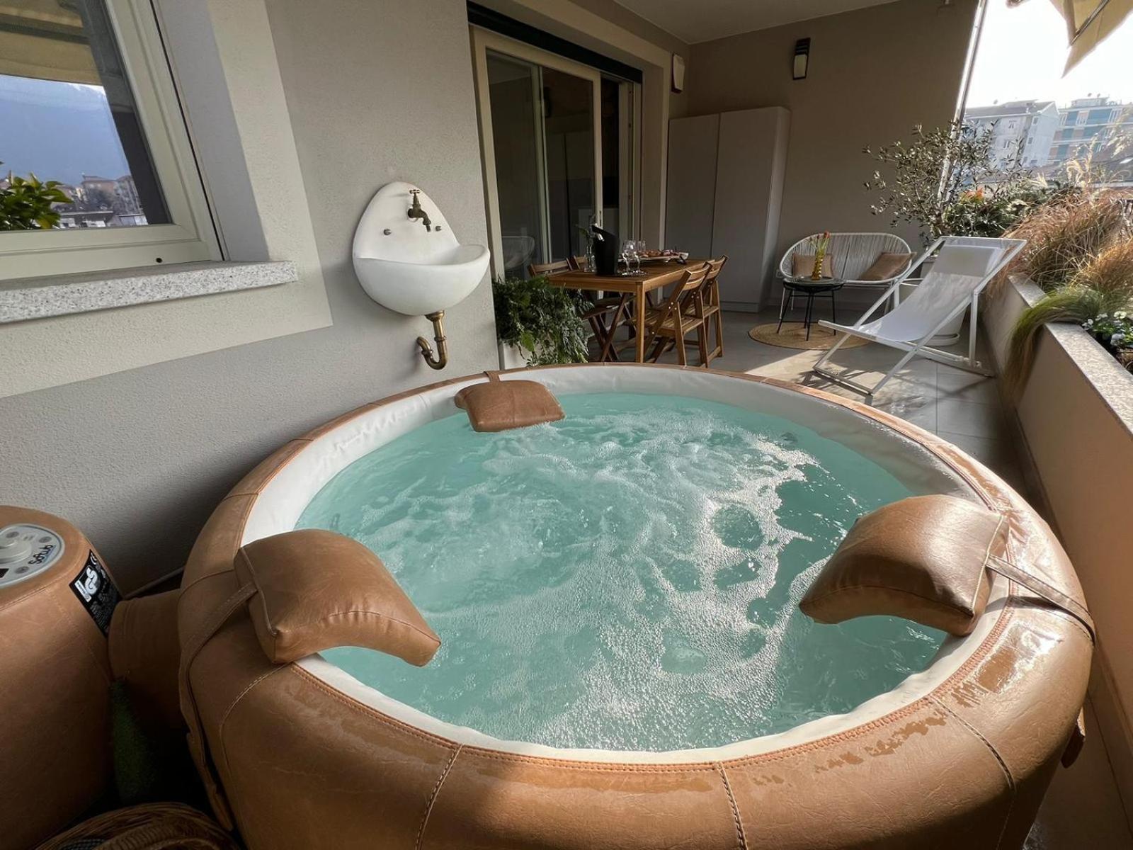 La Bollicina Boutique Apartment And Spa Verbania Kültér fotó